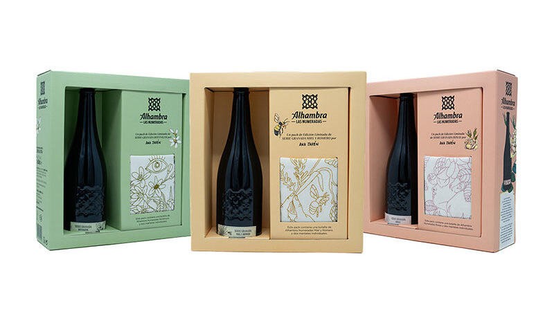 Cervezas Alhambra y Ana Jarén: los 3 packs de regalo