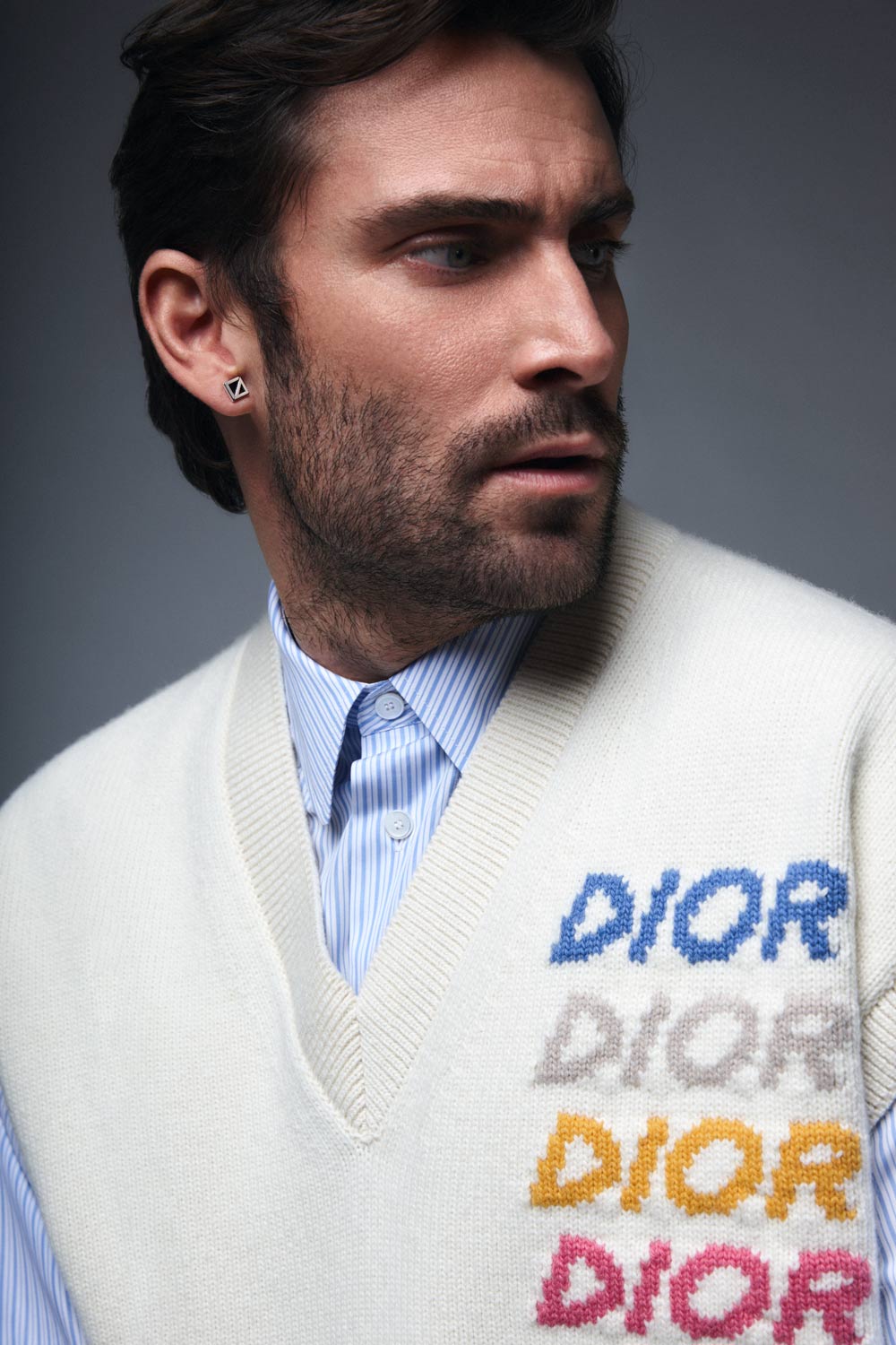 fernando guallar actor español vestido de Dior Men