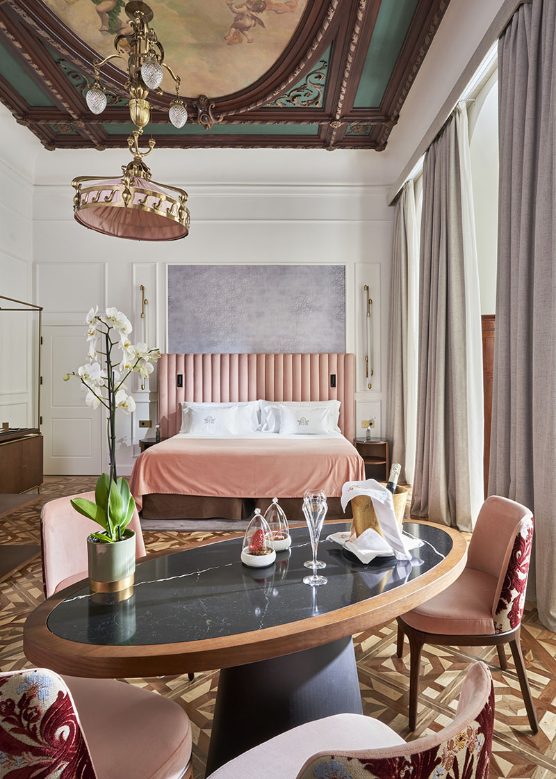 Hotel Palacio Gran Vía Granada: una de las habitaciones de lujo