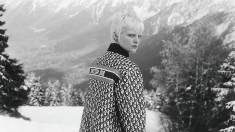 Así es el armario de invierno elevado en DiorAlps