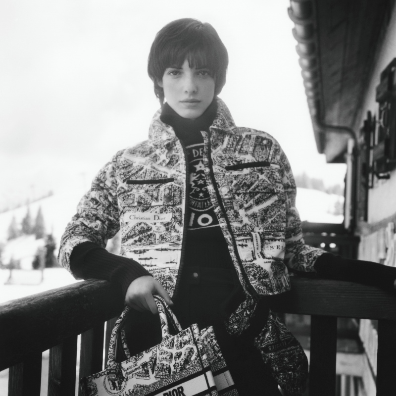 Así es el armario de invierno elevado en DiorAlps