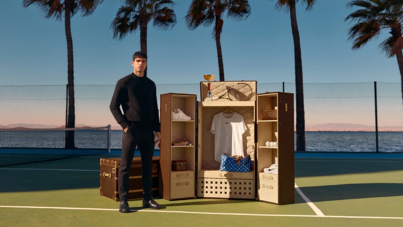 Así es el equipaje de lujo de Carlos Alcaraz