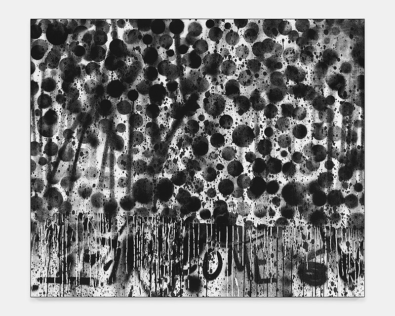 Adam Pendleton y Arlene Shechet - pintura abstracta en blanco y negro