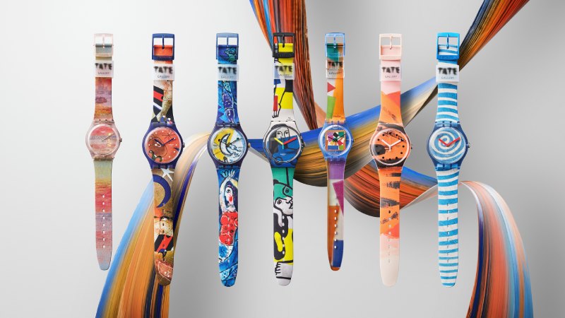 Colección de relojes Swatch X Tate Gallery