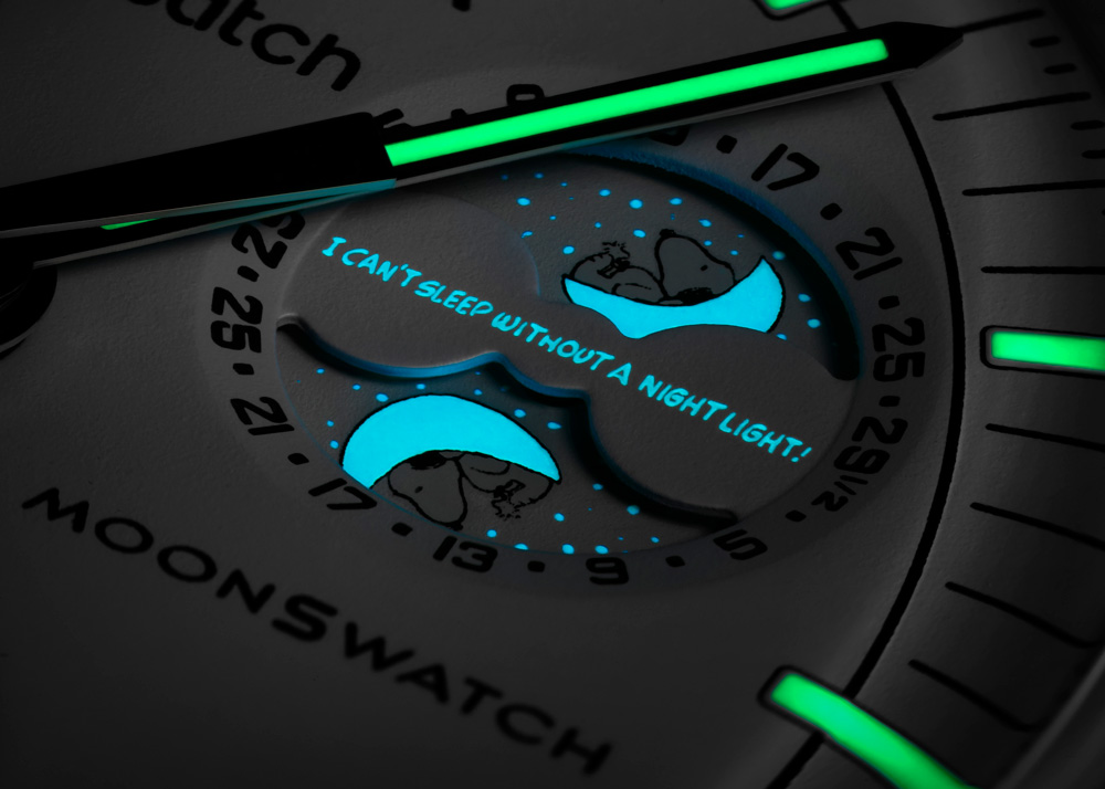 reloj cronómetro fases lunares omega swatch