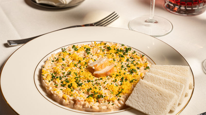 Restaurante Pabblo en Madrid: la ensaladilla con langosta