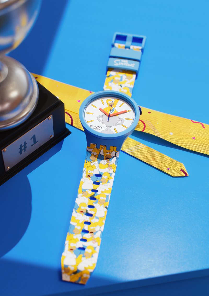 Nuevos relojes de Swatch y Los Simpson