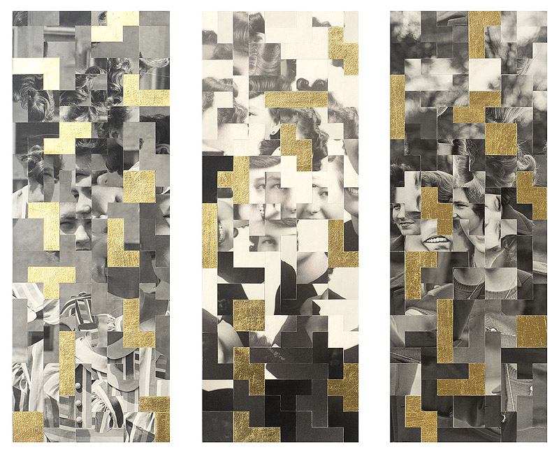 Los Raros-Las Raras - 3 collages en vertical