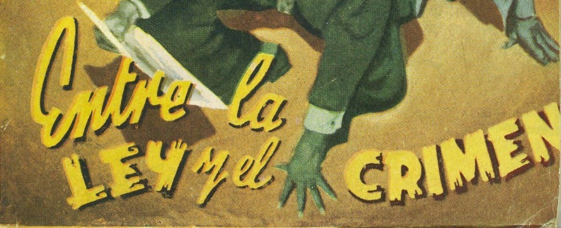 Diseño tipográfico en las primeras novelas negras españolas: detalle de una cubierta policiaca