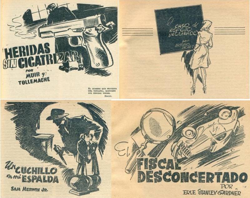 Diseño tipográfico en las primeras novelas negras españolas: las ilustraciones se integran con las fuentes