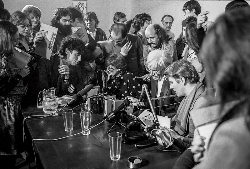 Warhol & Vijande, cita en Madrid - imagen de rueda de prensa