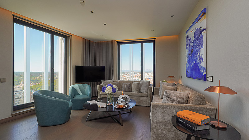 vp hoteles - imagen de una suite