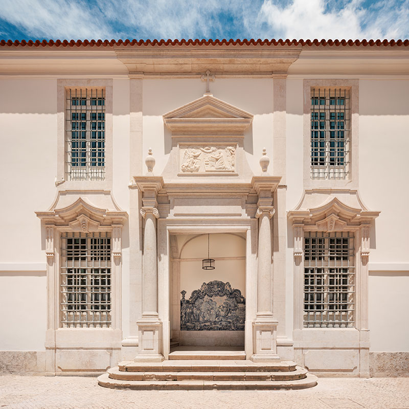 Restaurante Santa Joana Lisboa: fachada del convento y del restaurante