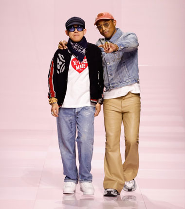 Louis Vuitton FW25 une de nuevo a Pharrell y Nigo