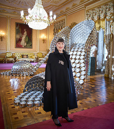 Joana Vasconcelos reinventa el Palacio de Liria con Dior