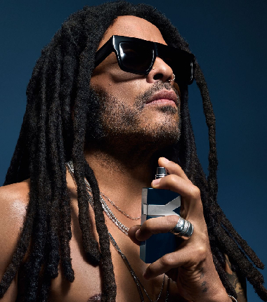Copia la actitud rockera de Lenny Kravitz con Ysl Beauty
