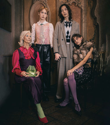 Retrato de la moderna familia milanesa por Simone Falcomer