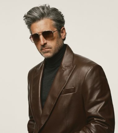 Las gafas de Patrick Dempsey hacen match con su reloj