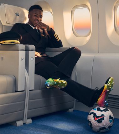 Vini Jr. presenta sus primeras botas Mercurial con Nike