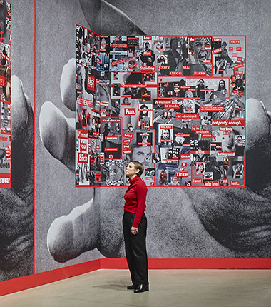 Retrospectiva de Barbara Kruger en el Guggenheim de Bilbao