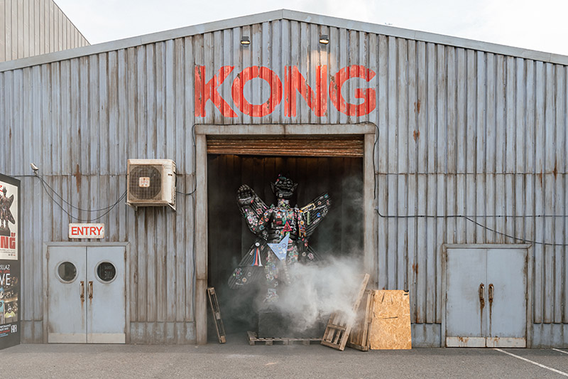 Entrada del espacio expositivo