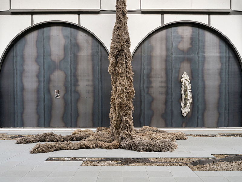 Vista de una pieza de la exposición