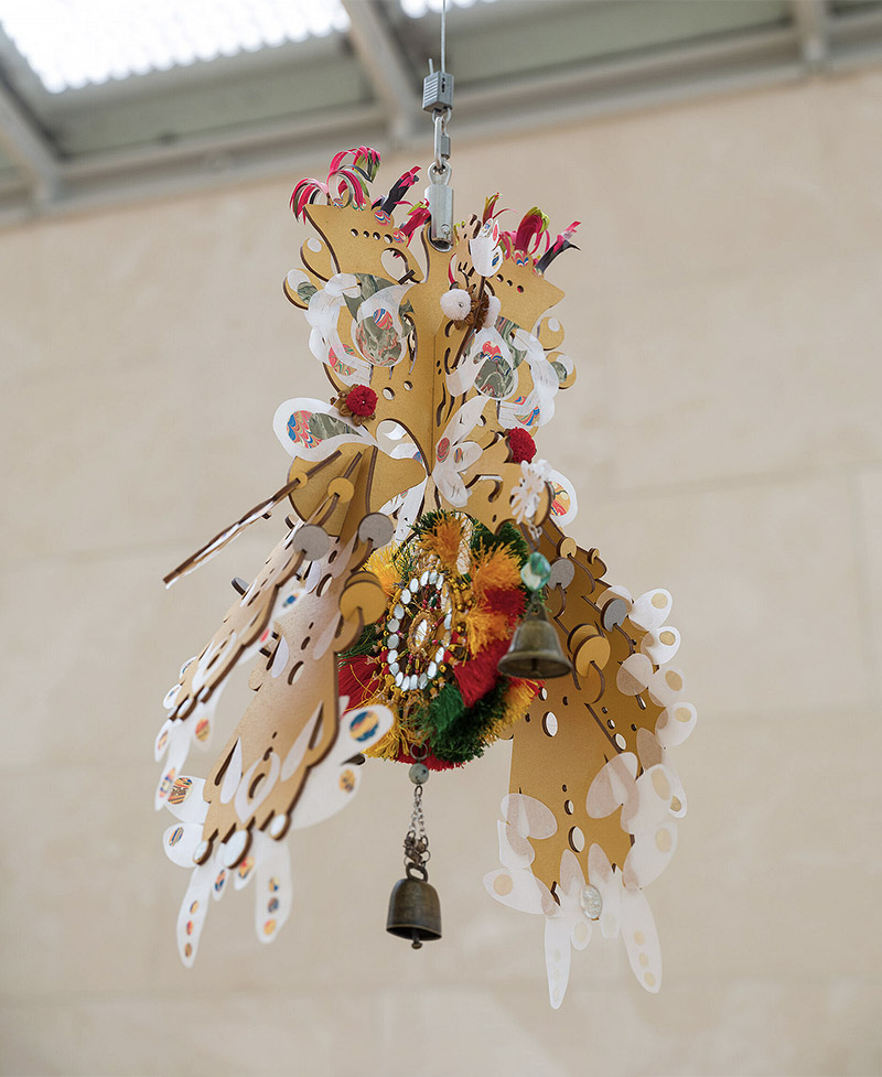 Haegue Yang: Quasi-Heartland - vista de la exposición