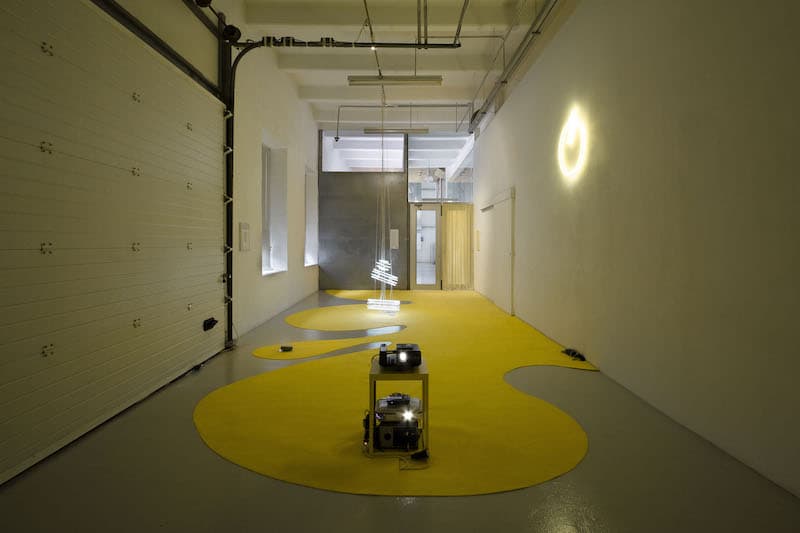 Pedro Torres vista instalacion en galeria Zielinski