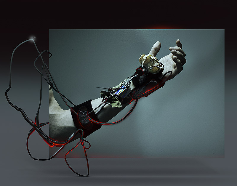 Festival LEV, imagen de un brazo robótico