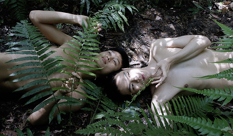 Sex Now - Imagen de la exposición - 2 chicos en la selva