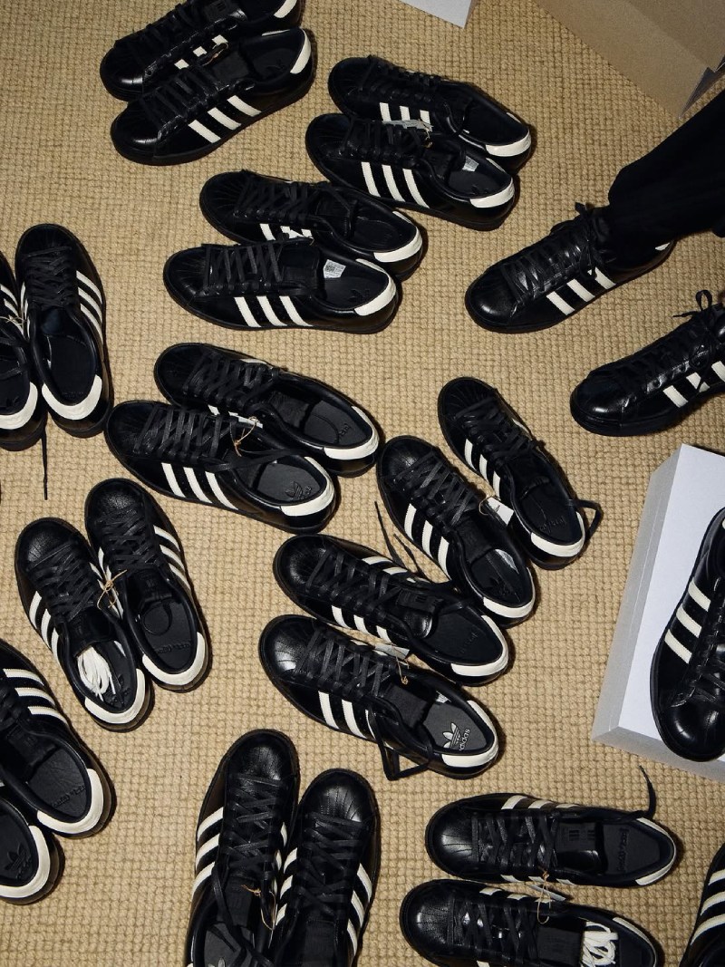 adidas X Kith Superstar Black Tie 2.0