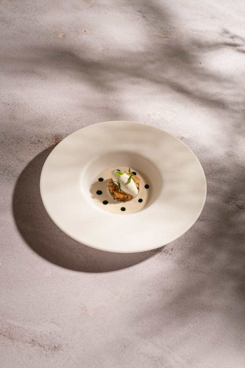 Restaurante Aquiara Menorca: tartar de melón