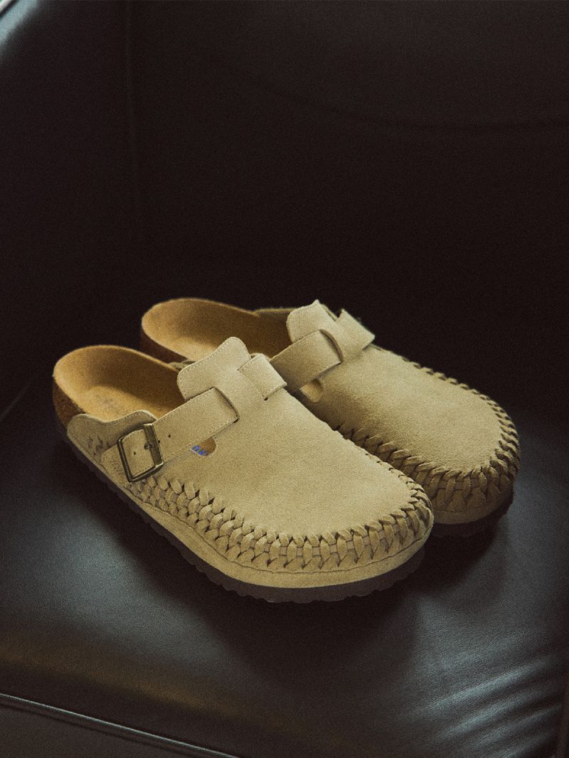 Birkenstock X Kith Boston Braided nueva colaboración