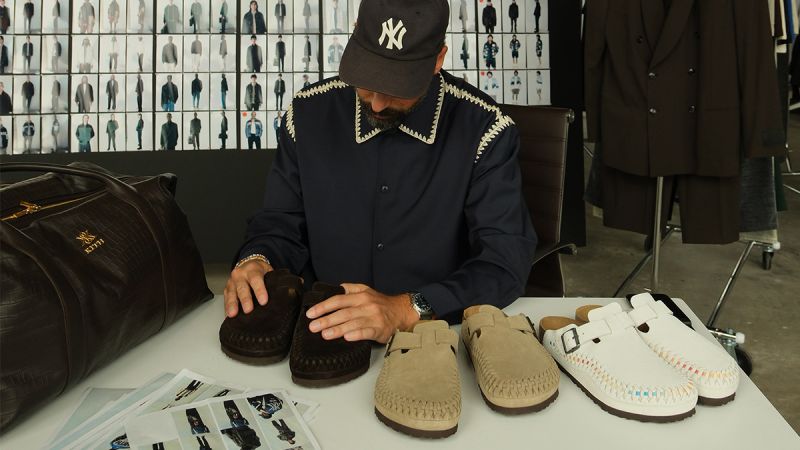 Birkenstock X Kith Boston Braided nueva colaboración