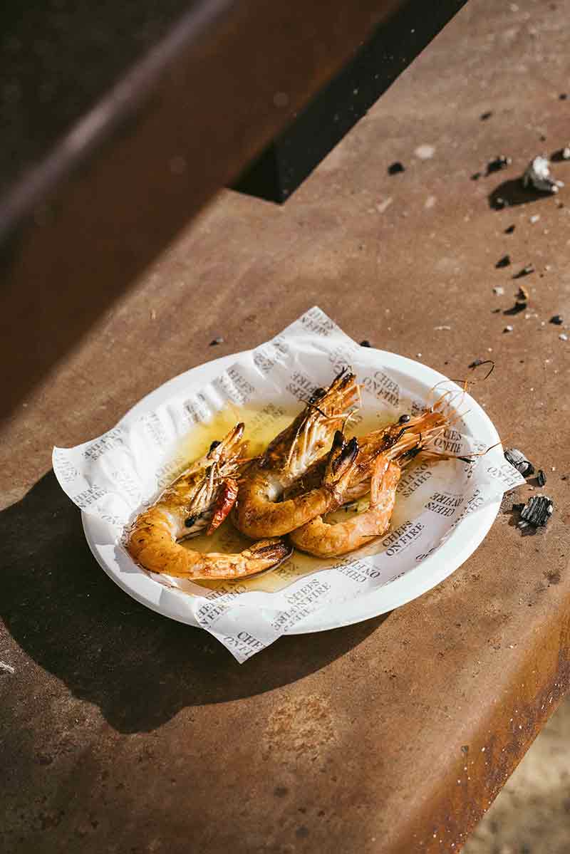 Chefs on Fire 2025 en Madrid: un plato de gambas