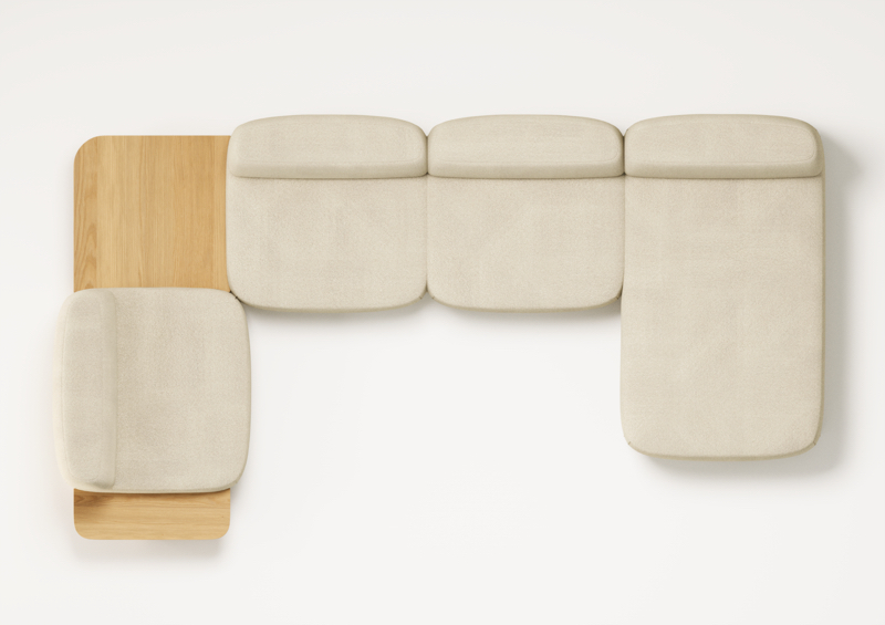 Dome, creación del diseñador belga Erno Dierckx para Wewood