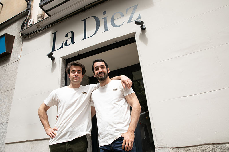 Luis Barranco y Álvaro Vallejo, fundadores de La Diez, han abierto su primer local en Madrid especializado en milanesas