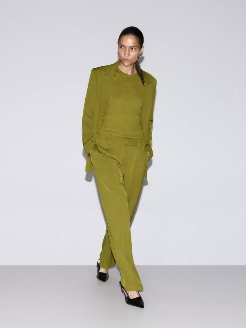 lefties colección ropa otoño moda verde