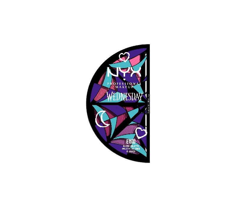 maquillaje miércoles colección nyx colorete