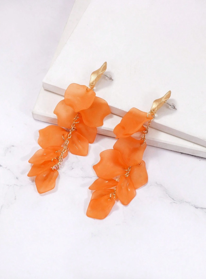 moda color naranja shein taylor swift pendientes