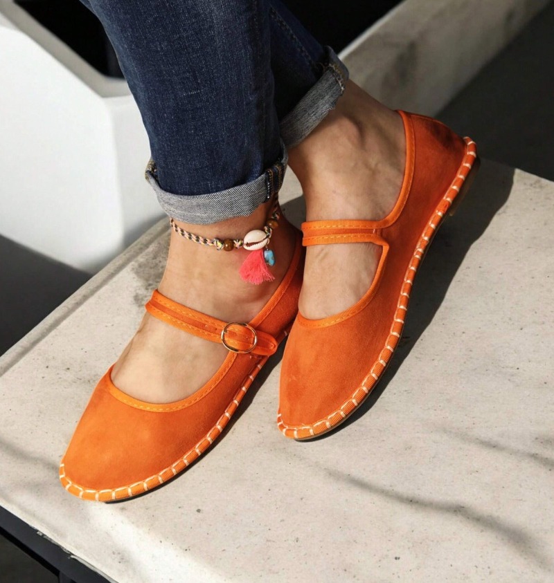 moda color naranja shein taylor swift zapatos