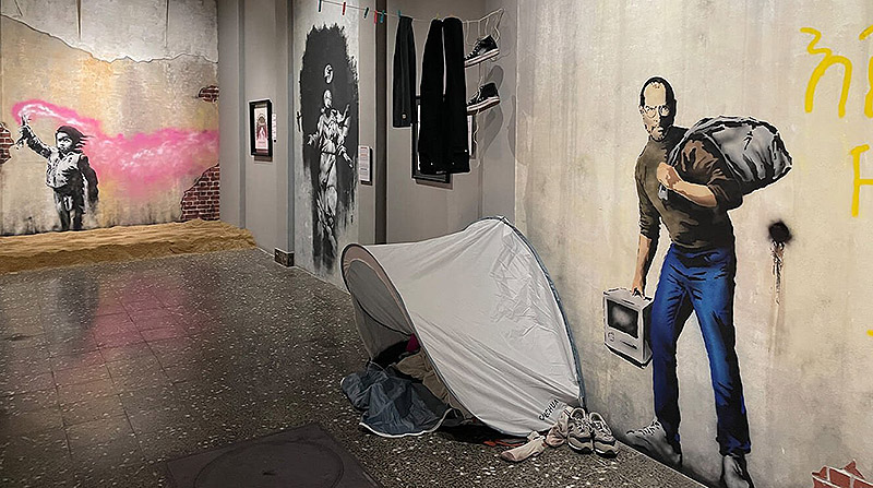 museo Banksy de Madrid - imagen de grafiti