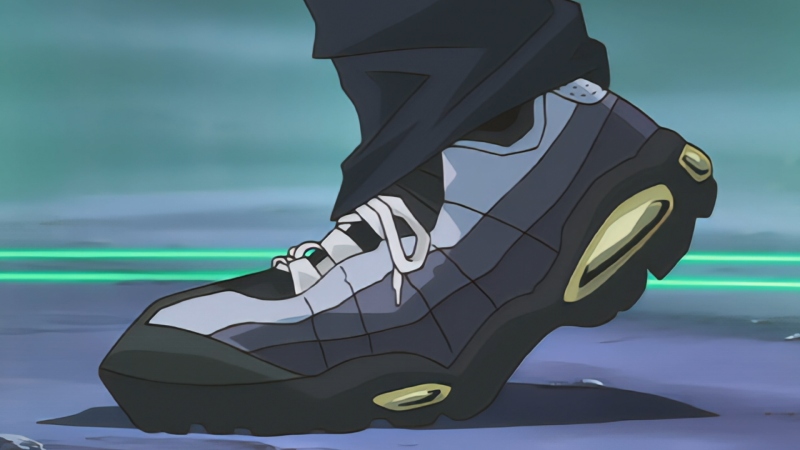 Zapatillas reales en series de anime