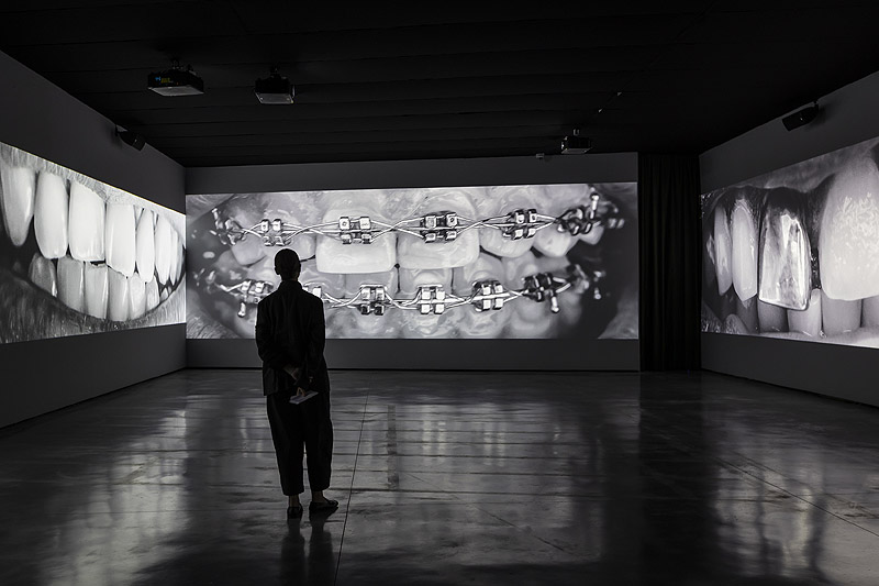 Exposición de Santiago Sierra en Helga de Alvear, Cáceres