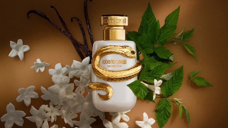 nuevo perfume roberto cavalli aroma floral serpiente