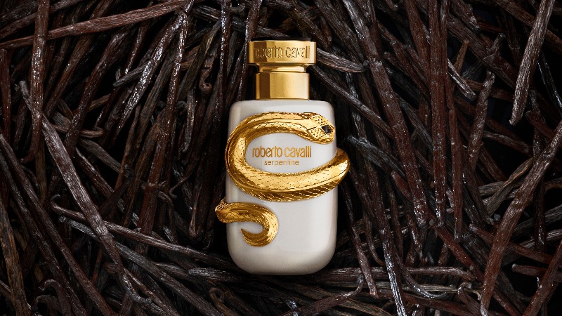 nuevo perfume roberto cavalli aroma floral serpiente