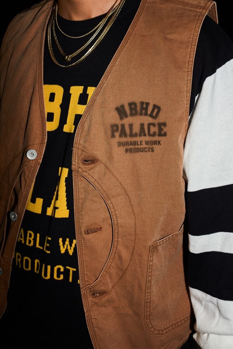 Palace y Neighboorhood mezclan moda skater con estilo biker