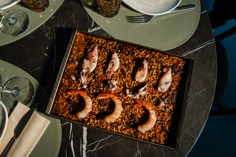 Plato de Papúa Valencia