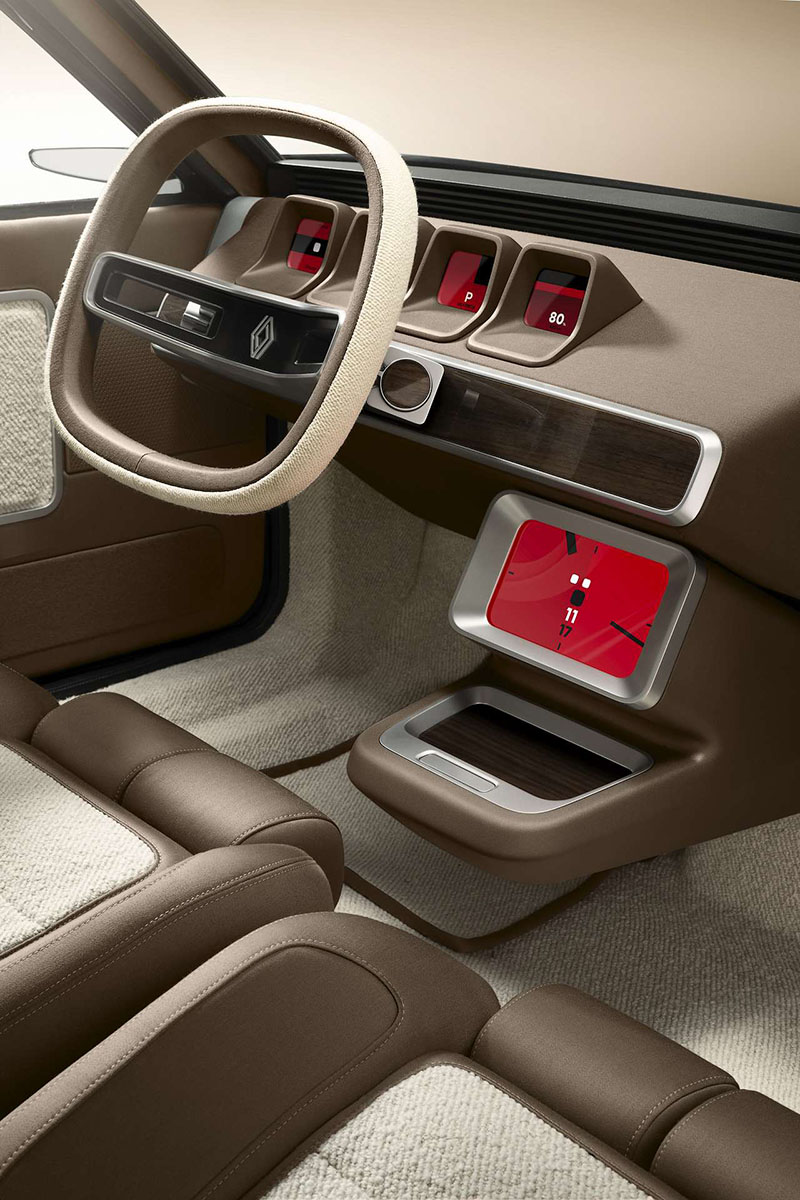 Renault Ora Ito, coche eléctrico: interior del automóvil