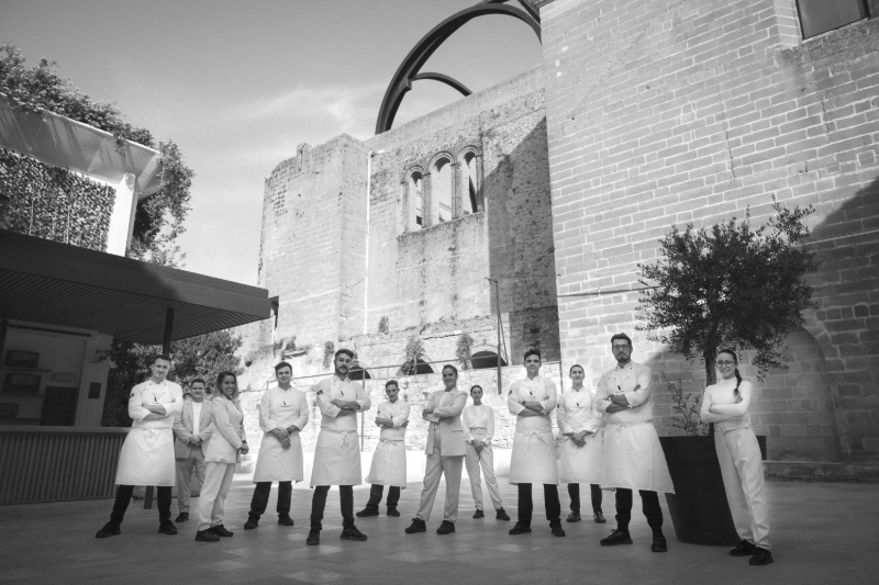 Restaurante Vandelvira: equipo al completo